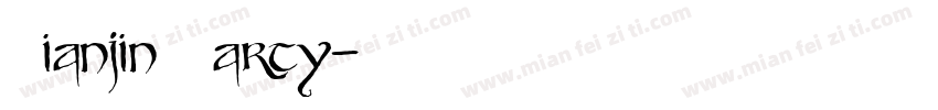 Qianjin Party字体转换